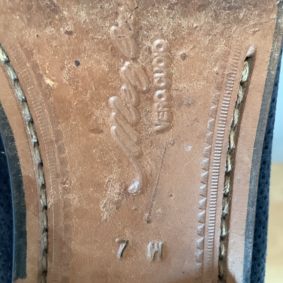 Men’s Mezlan Two-Tone Suede Penny Loafers - Picture 10 of 10